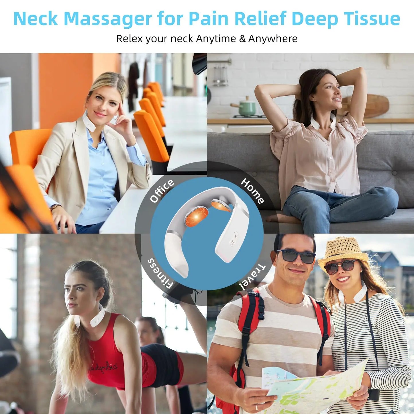 Heating Cervical Massager Charging