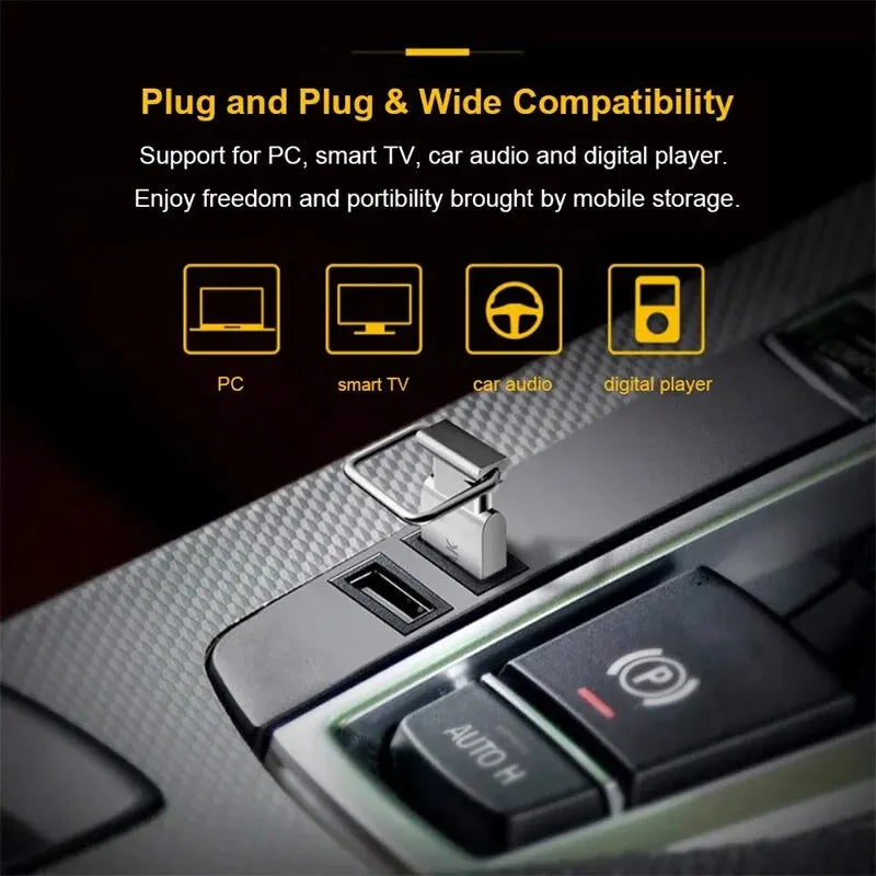 KODAK USB Flash Drive 32GB 64GB 128GB Metal Pen Drive Creative Personality Car Music High Speed USB Pen Drive