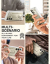 For Samsung Galaxy S25 Ultra Case UB Pro Full-Body Dual Layer Rugged Belt-Clip Phone Case with Built-in Screen Protector