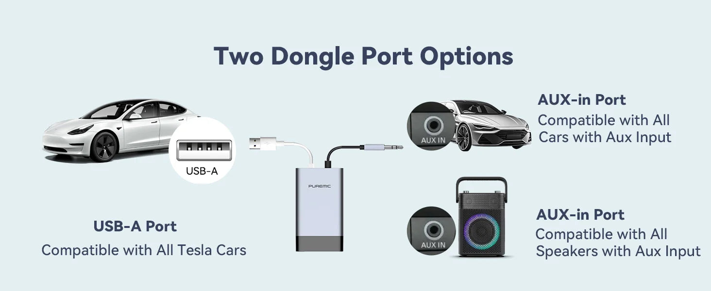 Tesla Karaoke Mic with Portable Bag, Wireless Mic with 8 Joy Effects, Rechargeable Mic with Type-C & Aux in Receiver