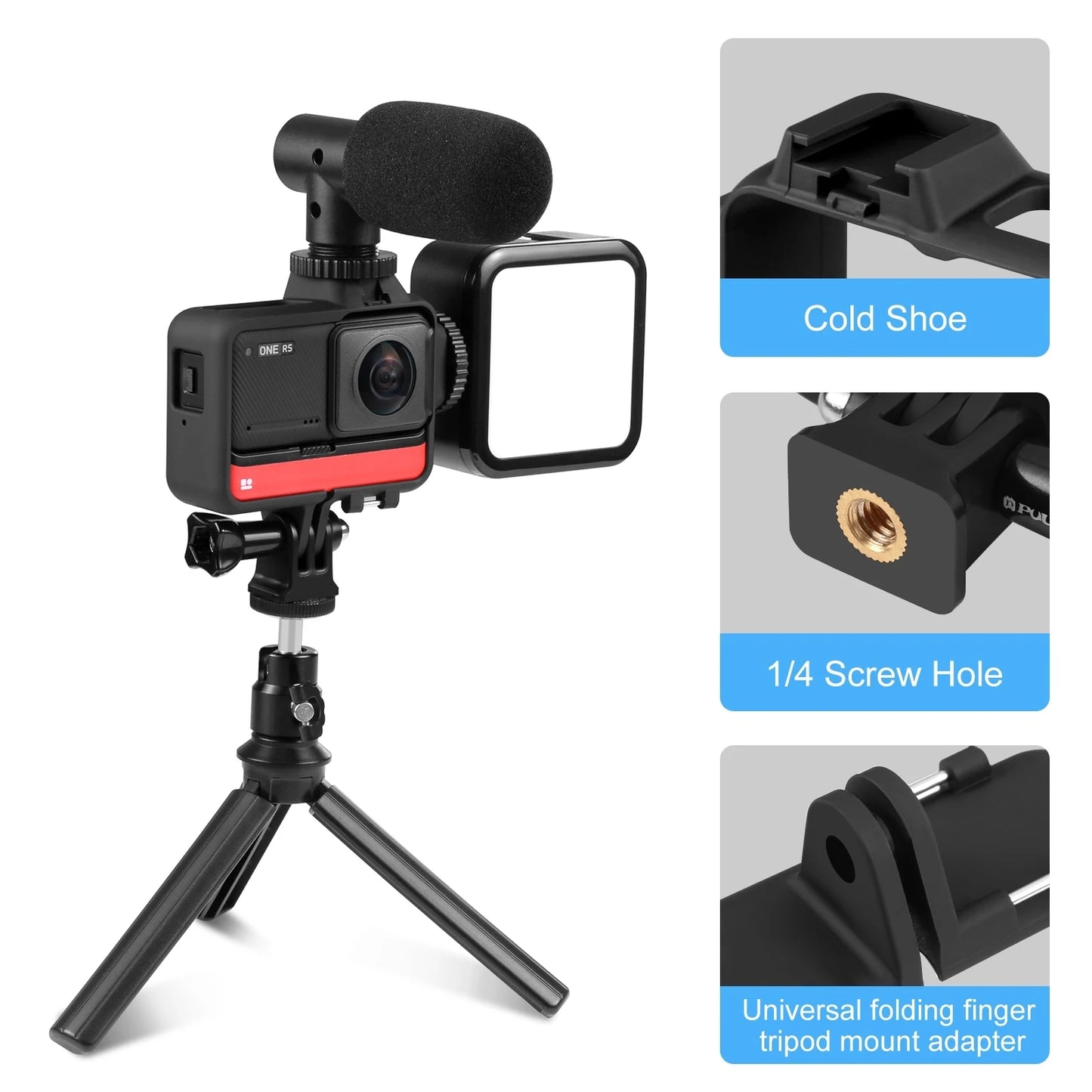 Protective Frame Case for Insta360 One RS 4K 360 and 1 Inch Edition