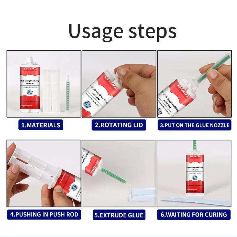 Epoxy resin waterproof adhesive, high temperature adhesive, powerful superfluid adhesive repair adhesive, plastic wood adhesive welding, repair filling