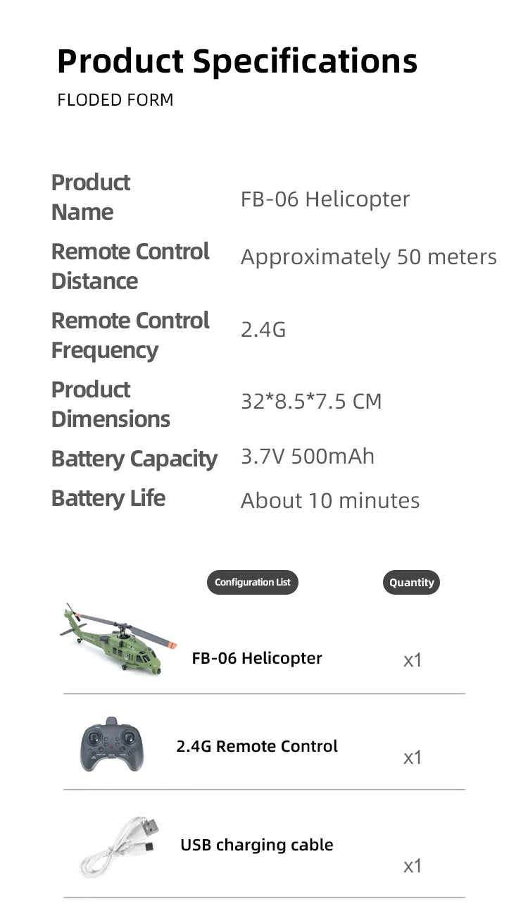 Remote Control Single Rotor Military Helicopter With Optical Flow Positioning