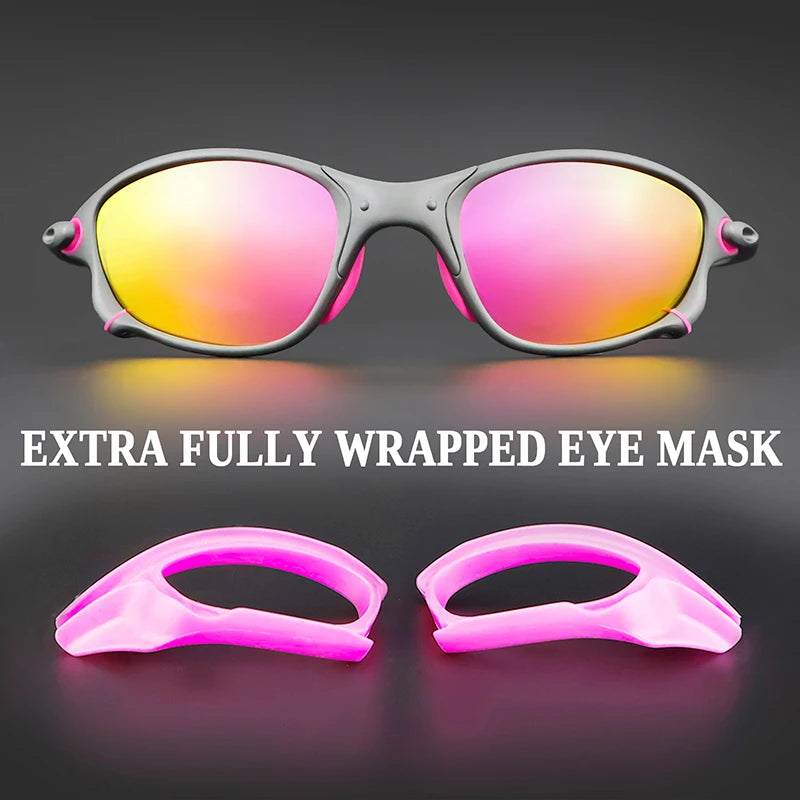 Polarized Metal Cycling Sunglasses