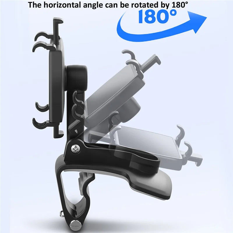 Car Phone Holder Stand Universal Dashboard Car Clip Mount Cell Mobile Phone Support in Car Bracket For iPhone Samsung Xiaomi