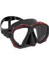 Adult silicone diving glasses professional snorkeling HD swimming tempered glass large frame mask