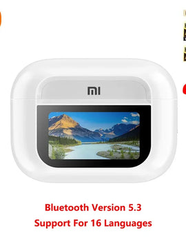 Xiaomi A8 Pro ANC Wireless Earphones LED Screen Noise Cancelling Bluetooth5.4 Headphones Sports Earbuds With Mic For Android iOS