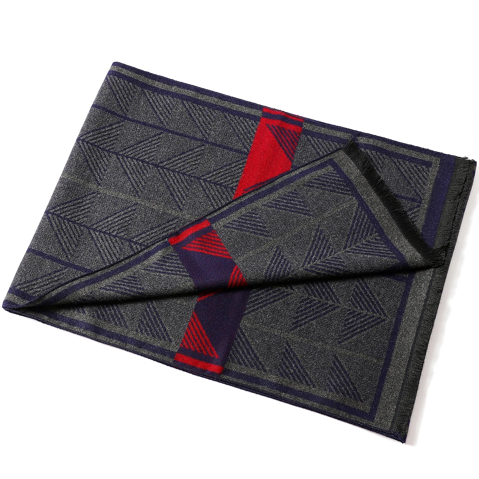 Scarves Man Autumn Winter Thick Warm Cashmere Business Long Wraps Boy Classic Shawl muffler