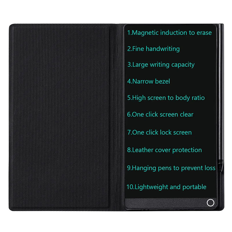 6.5inch Full Screen Superfine Handwriting Writing Blackboard Magic Tablet to Drawing Induction to Erase Single Sided Meeting Pad