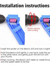 2.0-12.5mm Portable Drill Bit Sharpener Corundum Grinding Wheel Bit Tool Twist Drill Bit Sharpening Machine Hand Tool Set