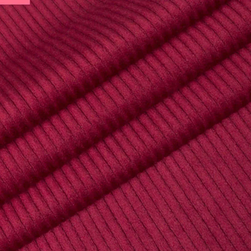 1M/3M Corduroy Fabric 100% Cotton 3D Plush Fabric 8mmThickening Dress Fabric Handmade Sewing Patchwork Clothing Sofa Curtain DIY