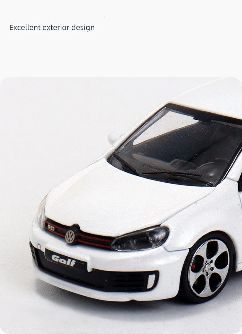 1 64 Scale Golf GTI R MK6 Diecast Model Car