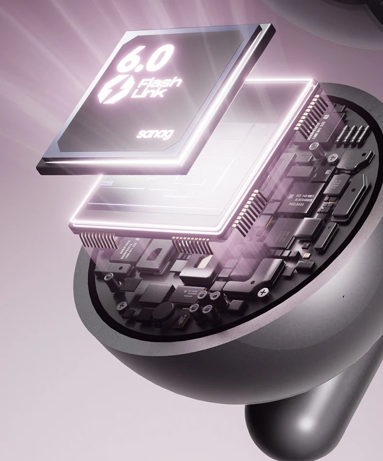 F60 Open Ear 360° Panoramic Sound Headphones Deep Bass Earphones Hi-Pure Original High Lossless Quality Sound Headset