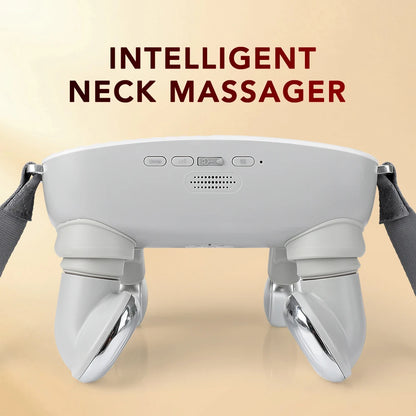 Neck Shoulder Massager Electric Shoulder and Neck Massage Device Deep Tissue Shiatsu Back Massagers Hot Compress Relaxation