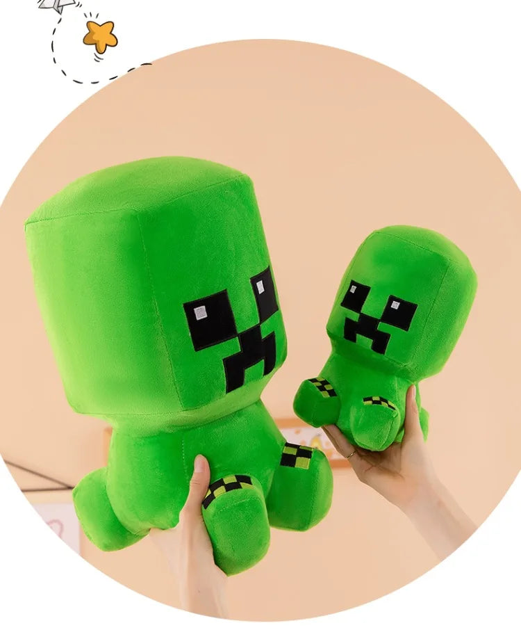Pixel Art Character Plush Stuffed Doll Toy
