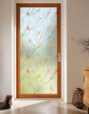 Privacy Window Film Opaque Static Cling Non Adhesive Film Bird Decals Decorative Glass Cover Tint Frosted Stickers for Home