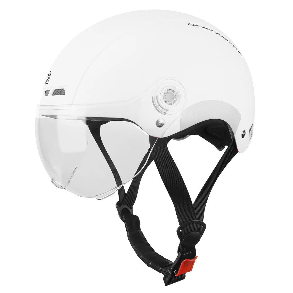 Adult Cycling Helmet With Goggles Ear Protection And Removable Lining