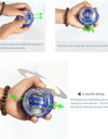Gyroscopic Power Trainball Autostart Range Gyro Power Wrist Ball with LED Lights Arm Hand Muscle Force Trainer Fitness Equipment