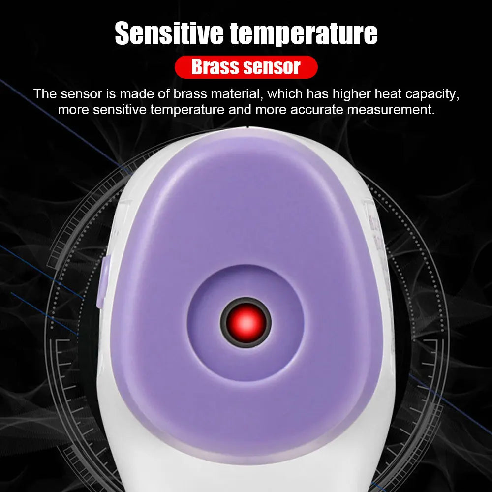 Digital Infrared Thermometer Forehead Body Non-Contact Fever Thermometers Medical Portable Finger Pulse Oximeter Blood Oxygen