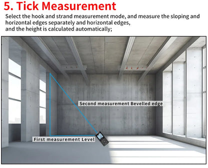 Laser Distance Meter 40m 50m 70m 100m 120m Rangefinder Digital Range Finder Trena Roulette Ruler Distance Measuring Tape