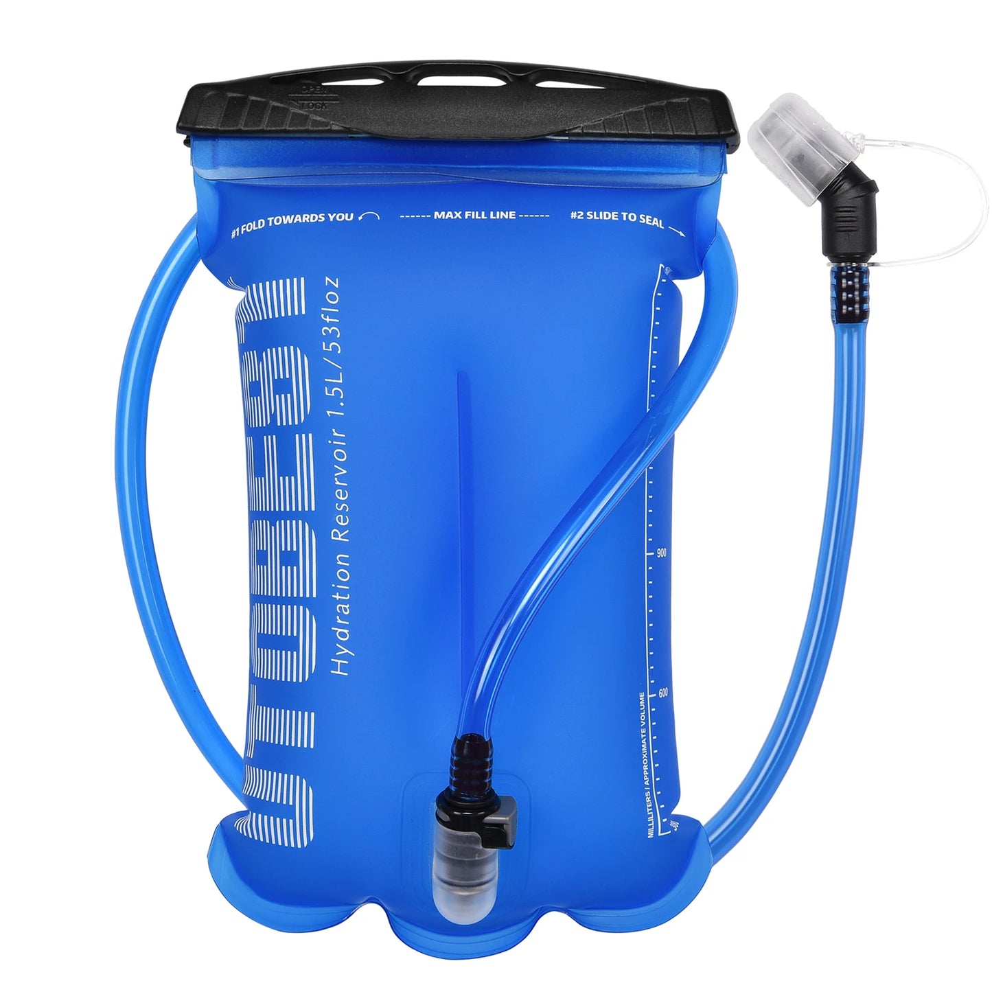 1.5L/2L/3L Water Bladder Hydration Pack Reserevoir TPU Water Bag for Camping Cycling Running Hiking
