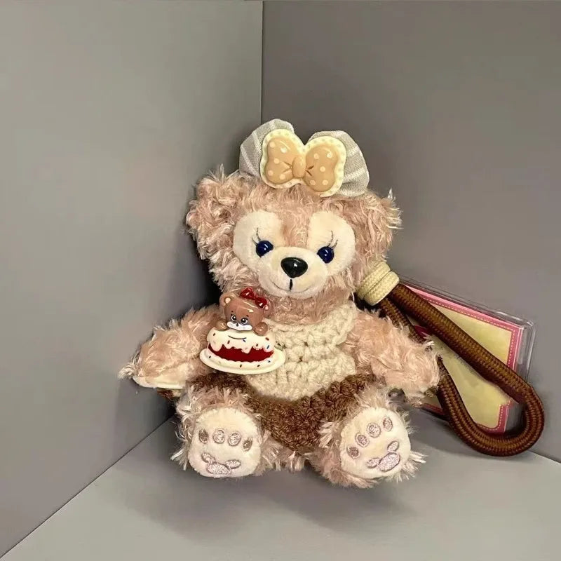 Disney Duffy ShellieMay Plush Toy Backpack Keychain 12cm