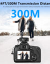 Professional Wireless Lavalier Lapel Microphone for iPhone Android Camera Youtube Streaming Record Interview Vlogs