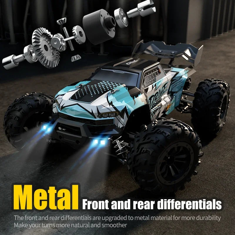 RC Car 1:16 70KM/H or 25KM/H Car Toys LED Headlight Shock-Absorbing Long Endurance With Adapt To All-Terrain 4WD Toys