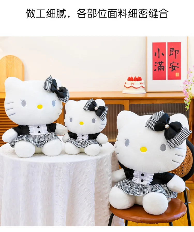 Black Cat Character Plush Stuffed Doll Pillow Toy