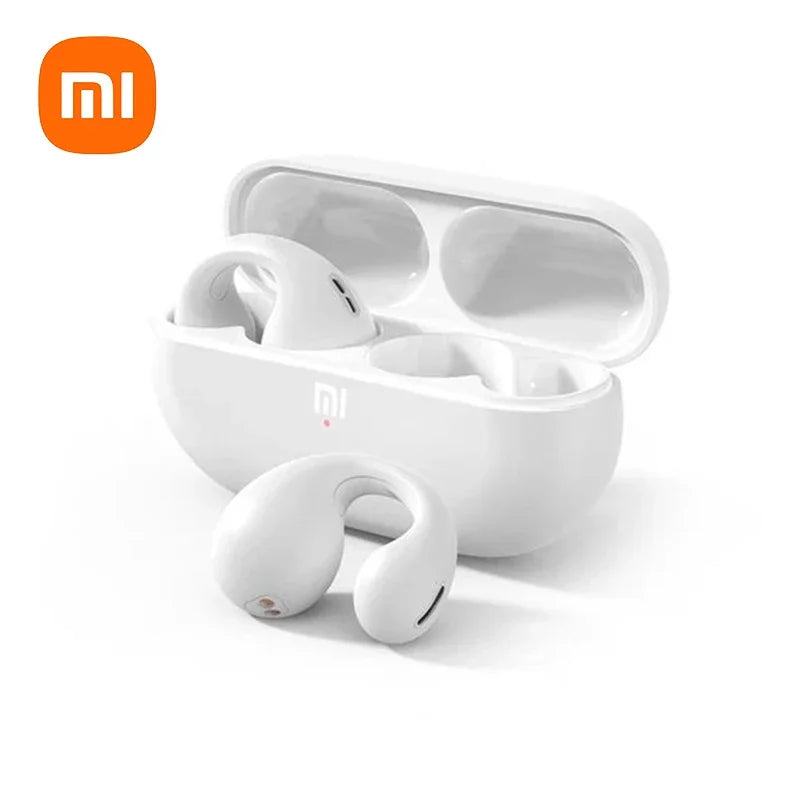 XIAOMI Micro Earclip Headphones Bluetooth 5.3 Waterproof Open Ear Earring Earphone Small Wireless Earbuds For Workout Office