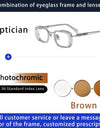 eyeglass frames titan Prescription men reading glasses women Myopia Computer blue light prevention discoloration