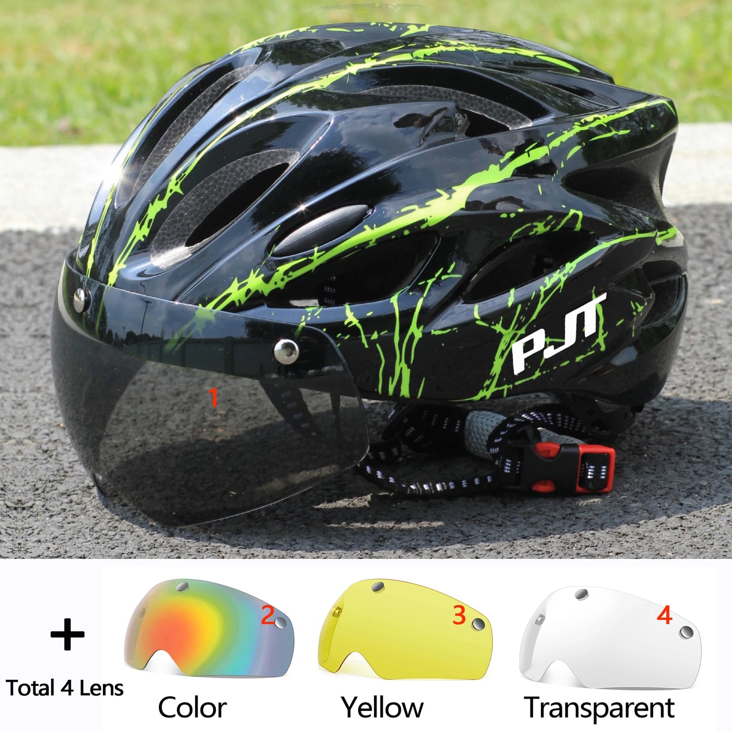 Ultra Light Cycling Helmet With 18 Ventilation Vents