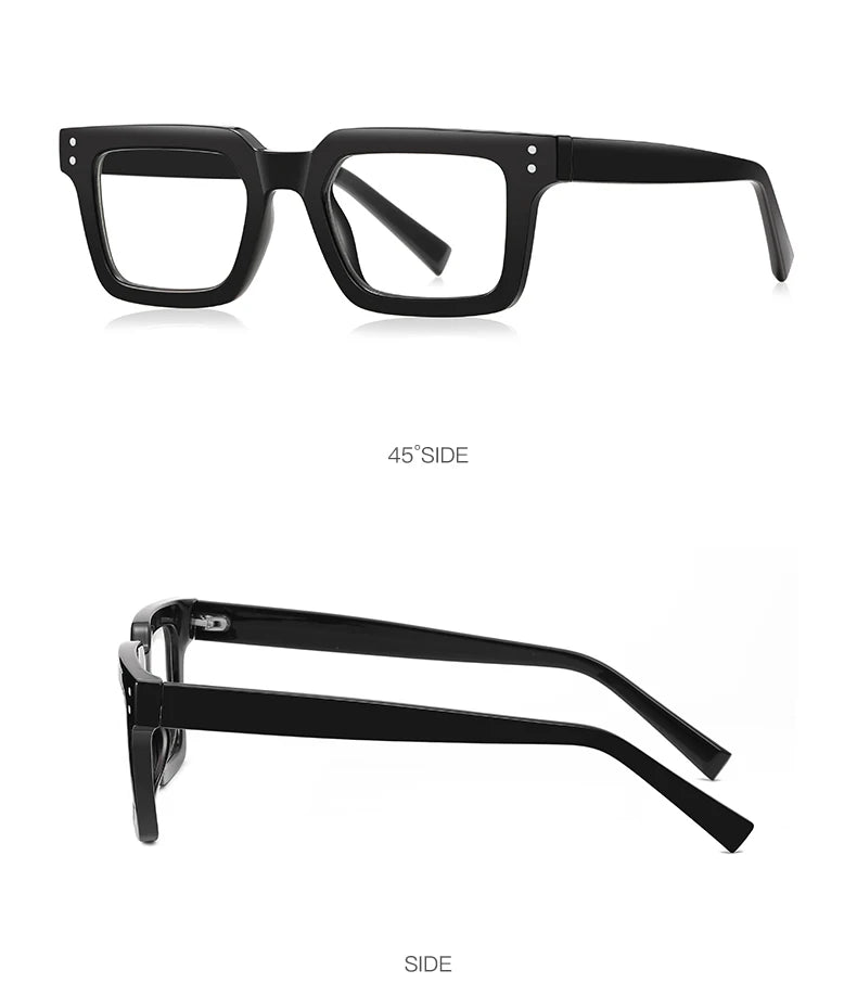 HONGMEI Men's Anti Blue Light Reading Glasses Brand Design Myopia Prescription Glasses Men Simple Optical Eyewear Glasses Frame