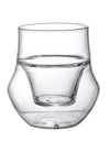 120/130ml Double-layer Glass Cup Hanging Ear Espresso Coffee Cup Anti-scalding Milk Party Brandy Wine Teacup Clear Mug