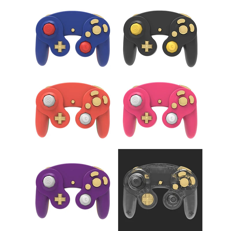 Replacement Shell & Buttons for GameCube Controller – Custom DIY Housing Case, Multiple Colors