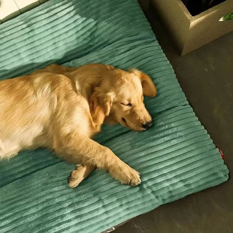 Corduroy Winter Pet Bed Sofa for Dogs and Cats