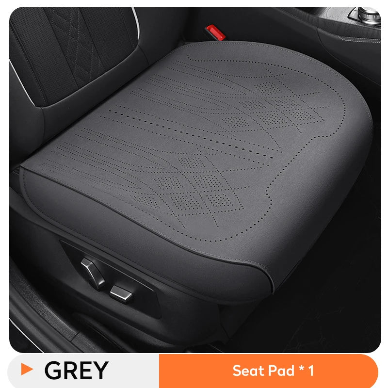 Universal Flip Fur Car Seat Cover Sweatproof Breathable Car Seat Cushion Thin Anti-slip Auto Seat Mat Pad Car Interior Accessory