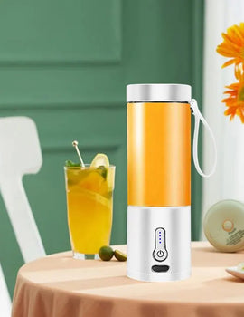 530ML Powerful Portable Blender for Smoothies Shakes USB Rechargeable Food Processor Fruit Mixer Machine Mini Juicer Blender Cup