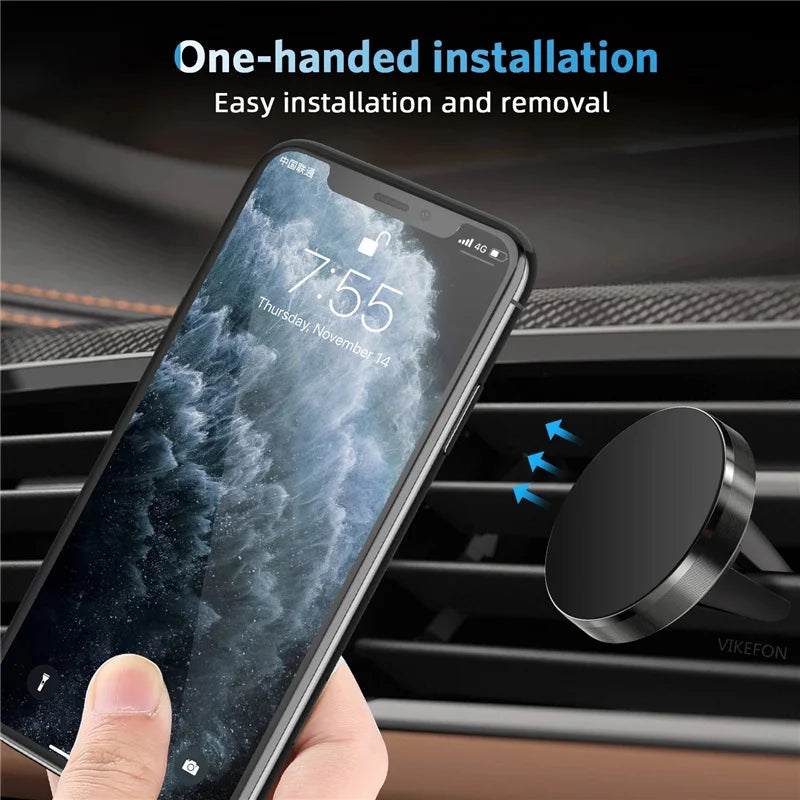 Car Phone Holder Mount Air Vent Smartphone Mobile Stand Bracket Cell Support in Car For iPhone Xiaomi Mi Samsung LG
