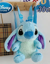 Disney Plush Backpack Ins Japanese Blue Stitch Funny Cartoon Large-Capacity Student Backpack Kindergarten Bag
