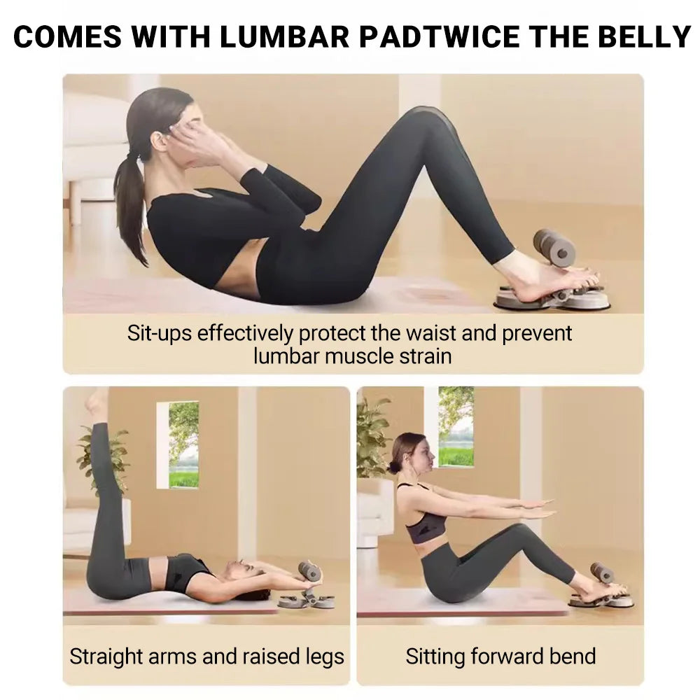 Portable Sit Up Assistant With Tension Rope Fitness Equipment Support Core Fitness Situp Home Gym Yoga Practice Gear