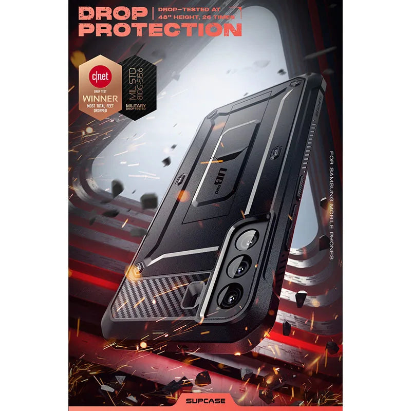 For Samsung Galaxy S22 Plus Case (2022 Release) UB Pro Full-Body Holster Cover WITHOUT Built-in Screen Protector