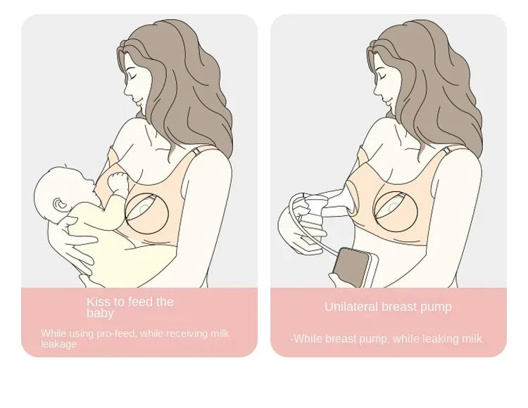 Wearable Hands-free Anti Overflow Silicone Breast Collector Breast Mask Milk Storage Device Anti Overflow Milk Pad Soft Milk Cup