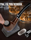 Tobacco Pipe Set with Pipe Holder and Storage Bag Various Accessories Gift Box