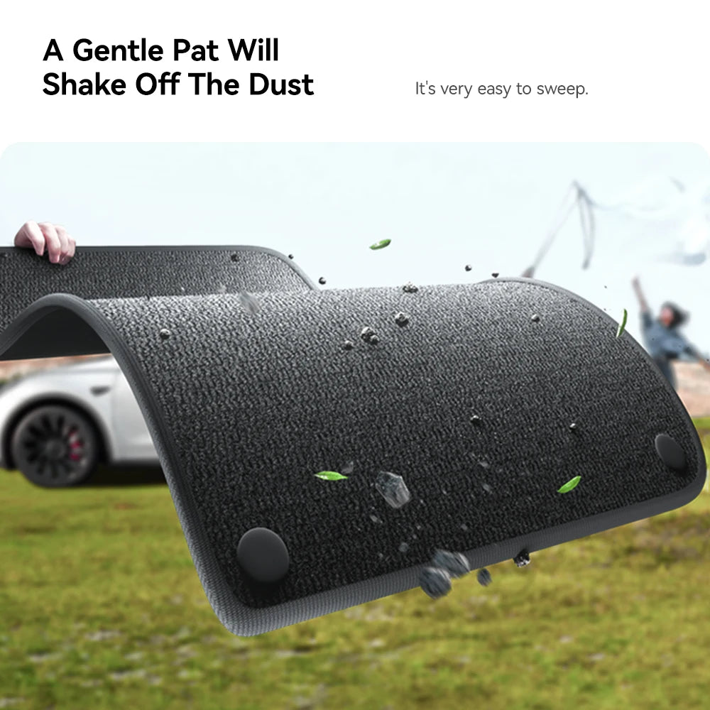 TPE Floor Mat Set for Tesla Model Y Juniper 2025 Right Hand Drive Waterproof Anti Slip Trunk and Interior Liner