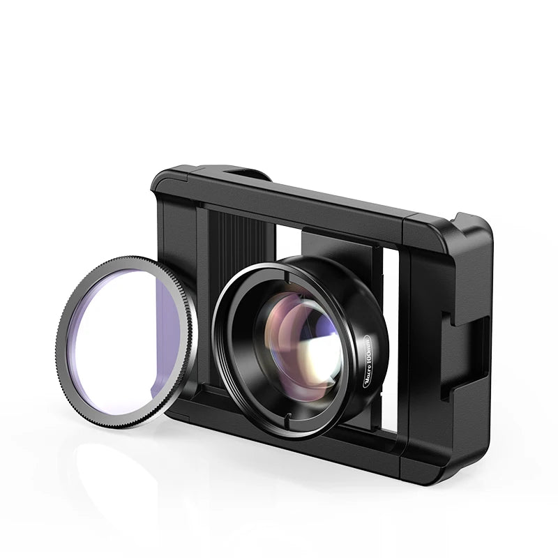 100mm HD Macro Phone Lens with CPL Filter and Universal Clip
