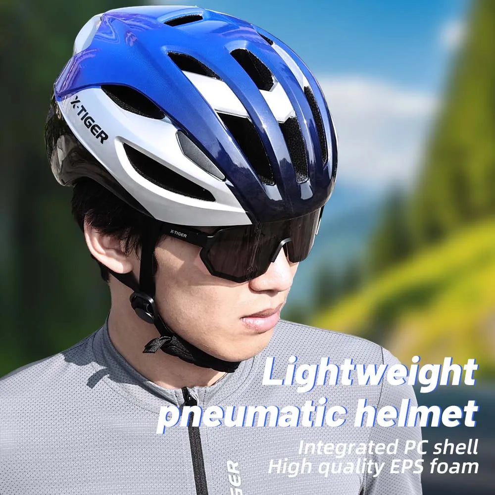 Lightweight One Piece Cycling Helmet For MTB And Road Riding