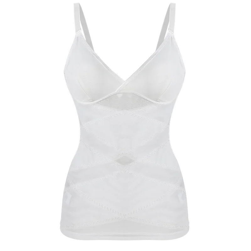 Women Built-In Bra Shapewear Camisole – Tummy Control Slimming Tank Top