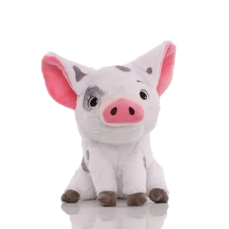 Cute Moana Pig and Rooster Plush Toy, Anime Pig Princess Chicken Plush Animal Companion Sleep Toy, Home Decor,  Birthday Gift