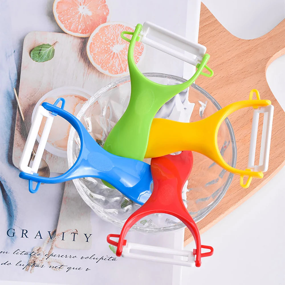 Ceramic Fruit Peeler Home Kitchen Multi-Function Planer Household Apple Peeler Potato Peeler Vegetable Portable Peeling Tool